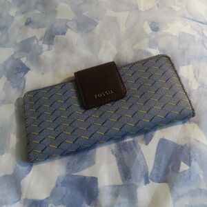 Multi-Color Fossil Wallet